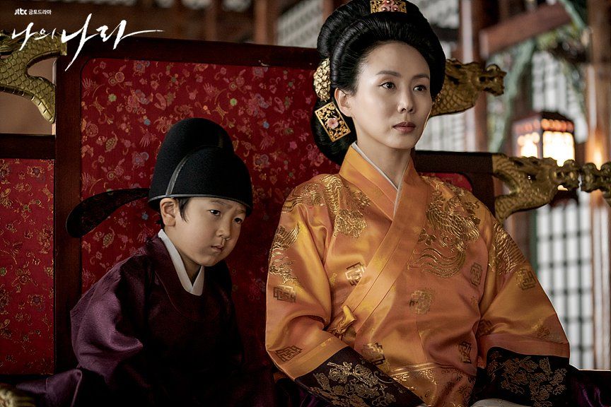 My Country: The New Age Queen Sindeok and son Bang-seok